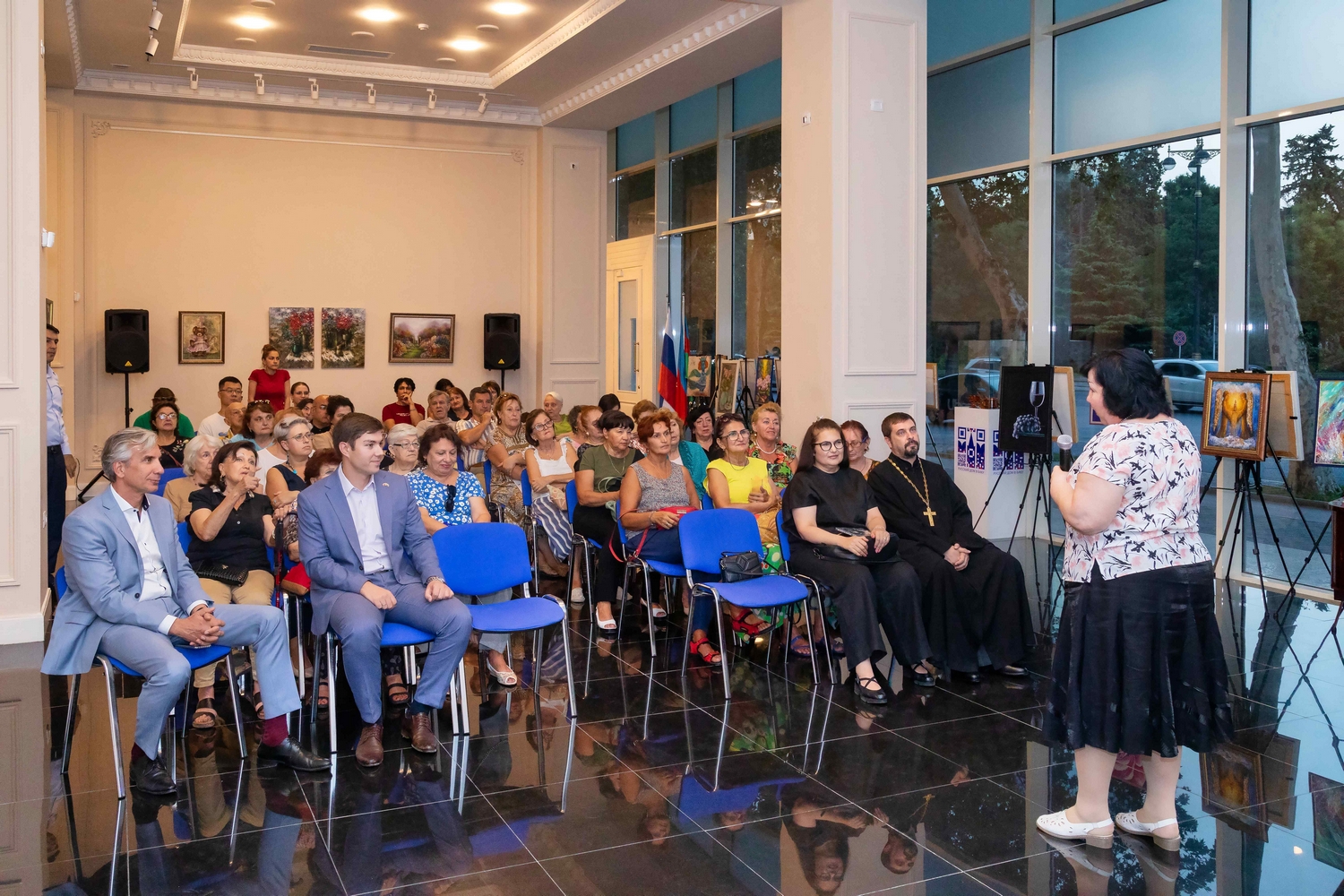 В Русском доме в Баку состоялся показ фильма «Храм для Онегина. После славы»
