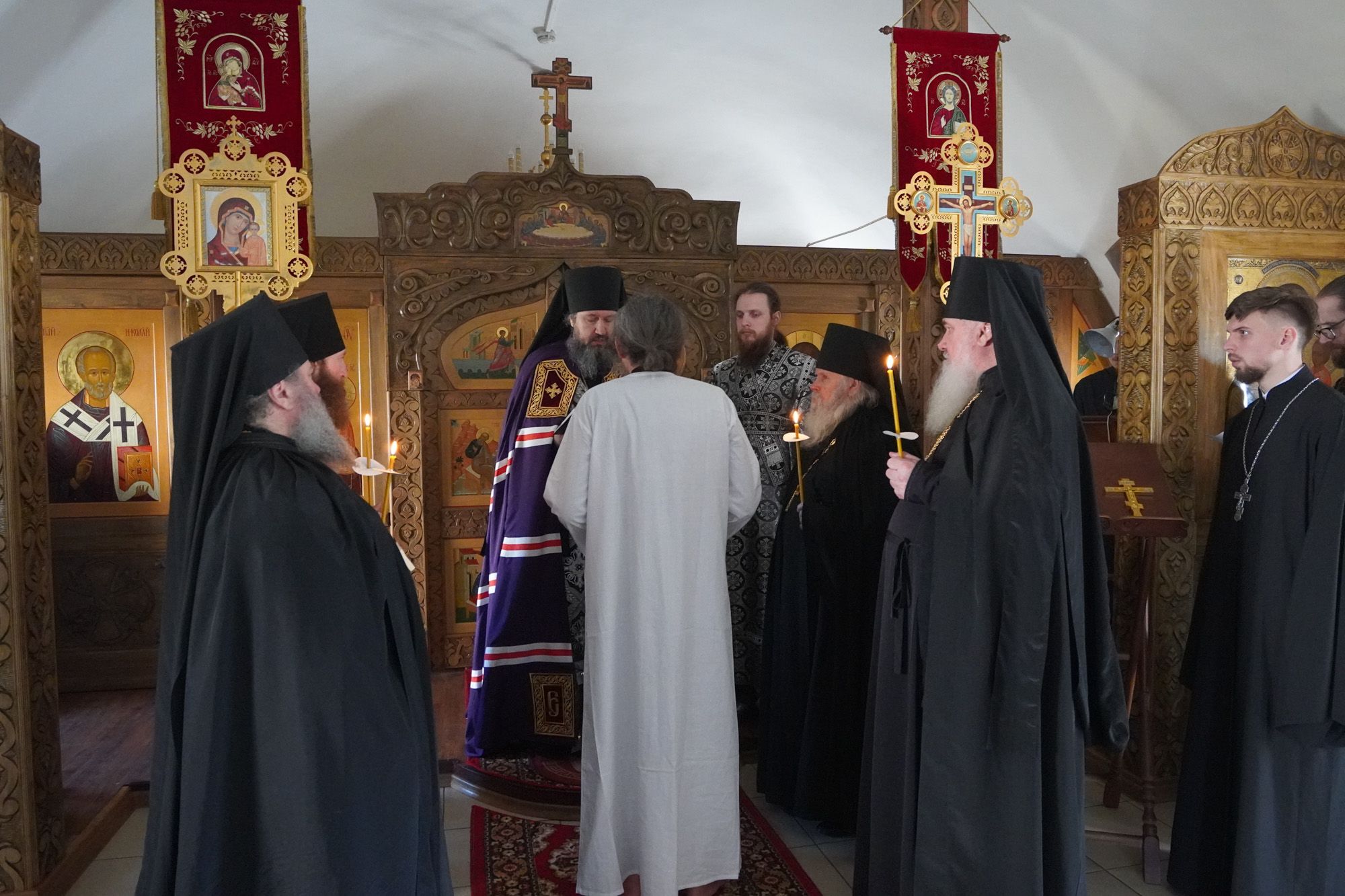 В Иргизском Воскресенском мужском монастыре с. Криволучье совершен монашеский постриг