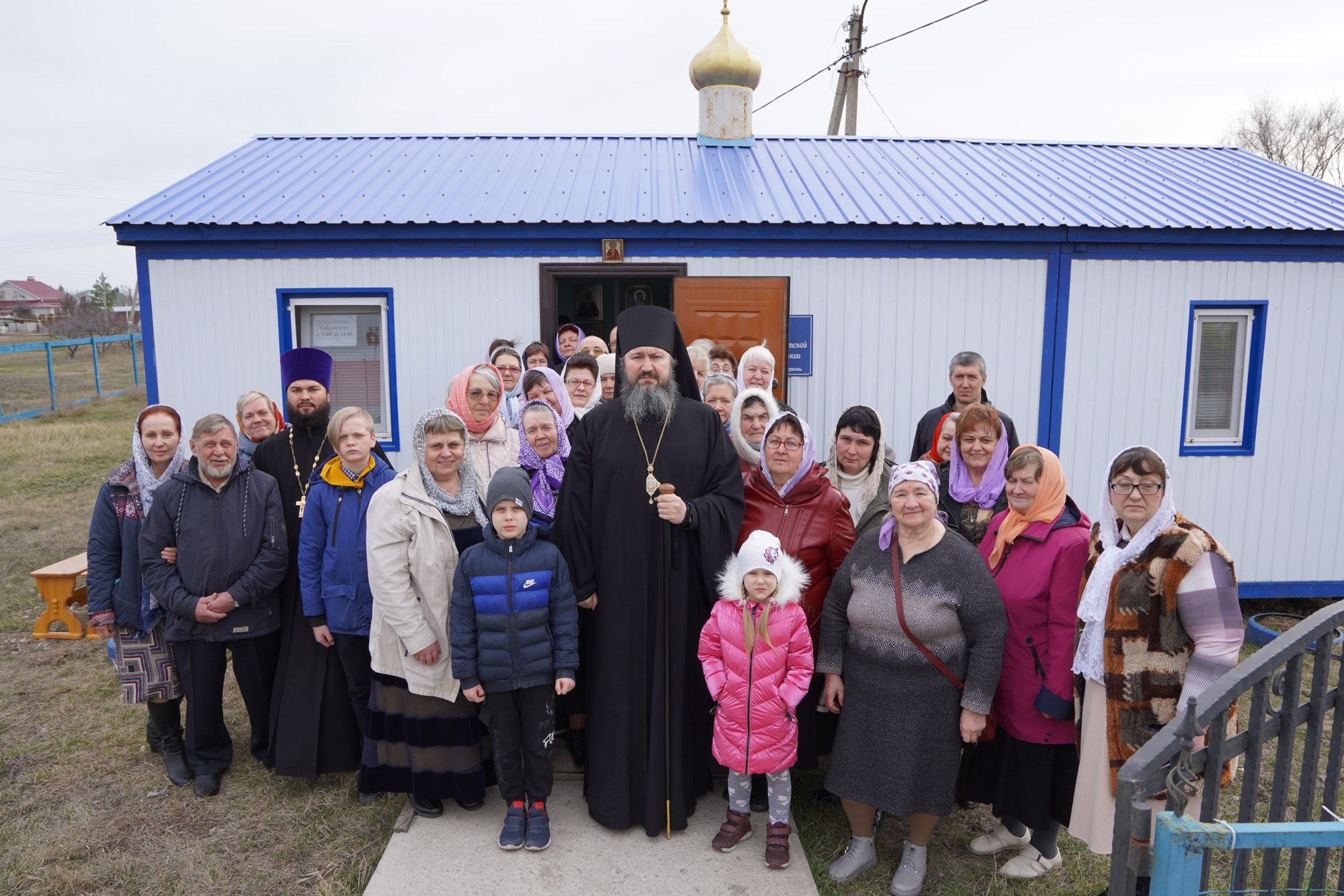 Епископ Варфоломей совершил Божественную литургию в храме преподобной Марии Египетской с. Натальино