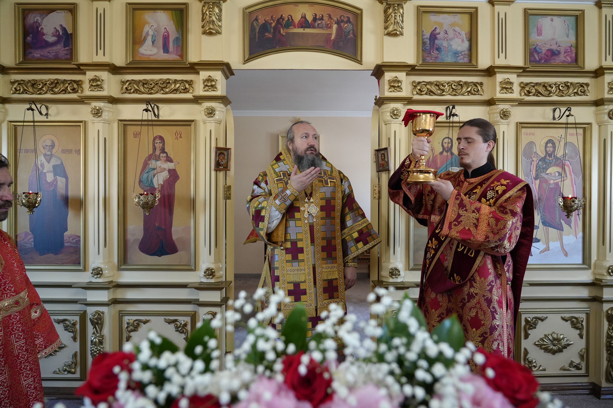 В день престольного праздника епископ Варфоломей совершил Божественную литургию в храме Иоанна Предтечи г. Пугачева