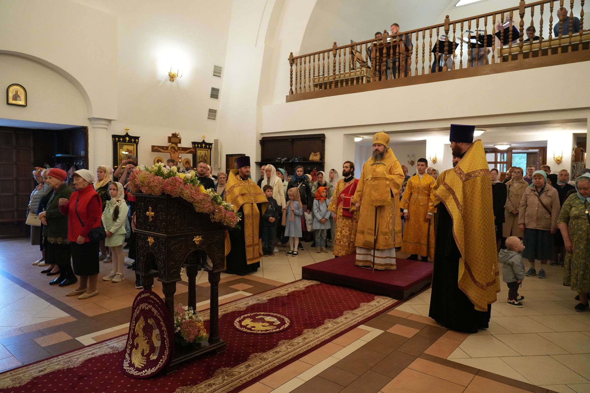 Епископ Варфоломей совершил всенощное бдение в храме Рождества Христова г. Балаково