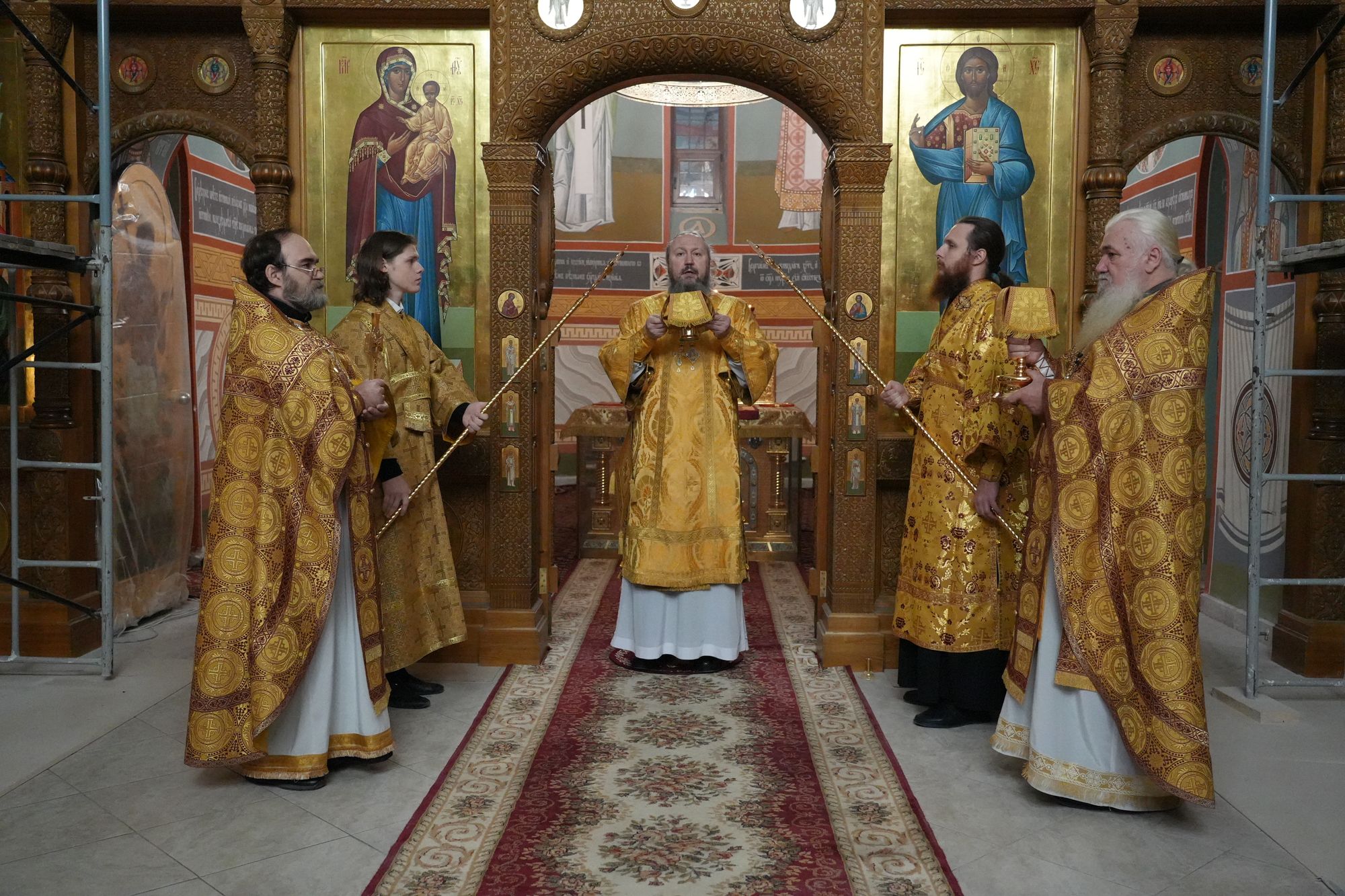 Епископ Варфоломей совершил Божественную литургию в Свято-Троицком кафедральном соборе