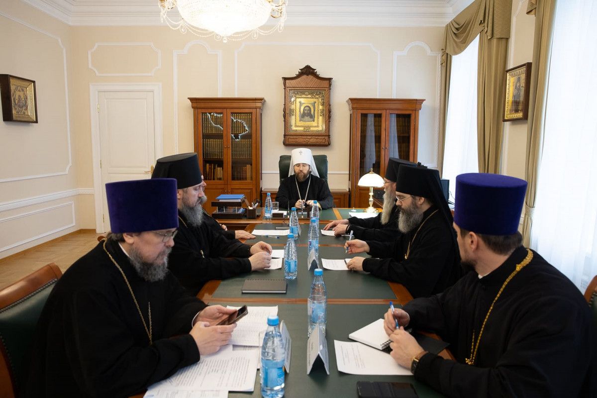 Состоялся Архиерейский совет Саратовской митрополии