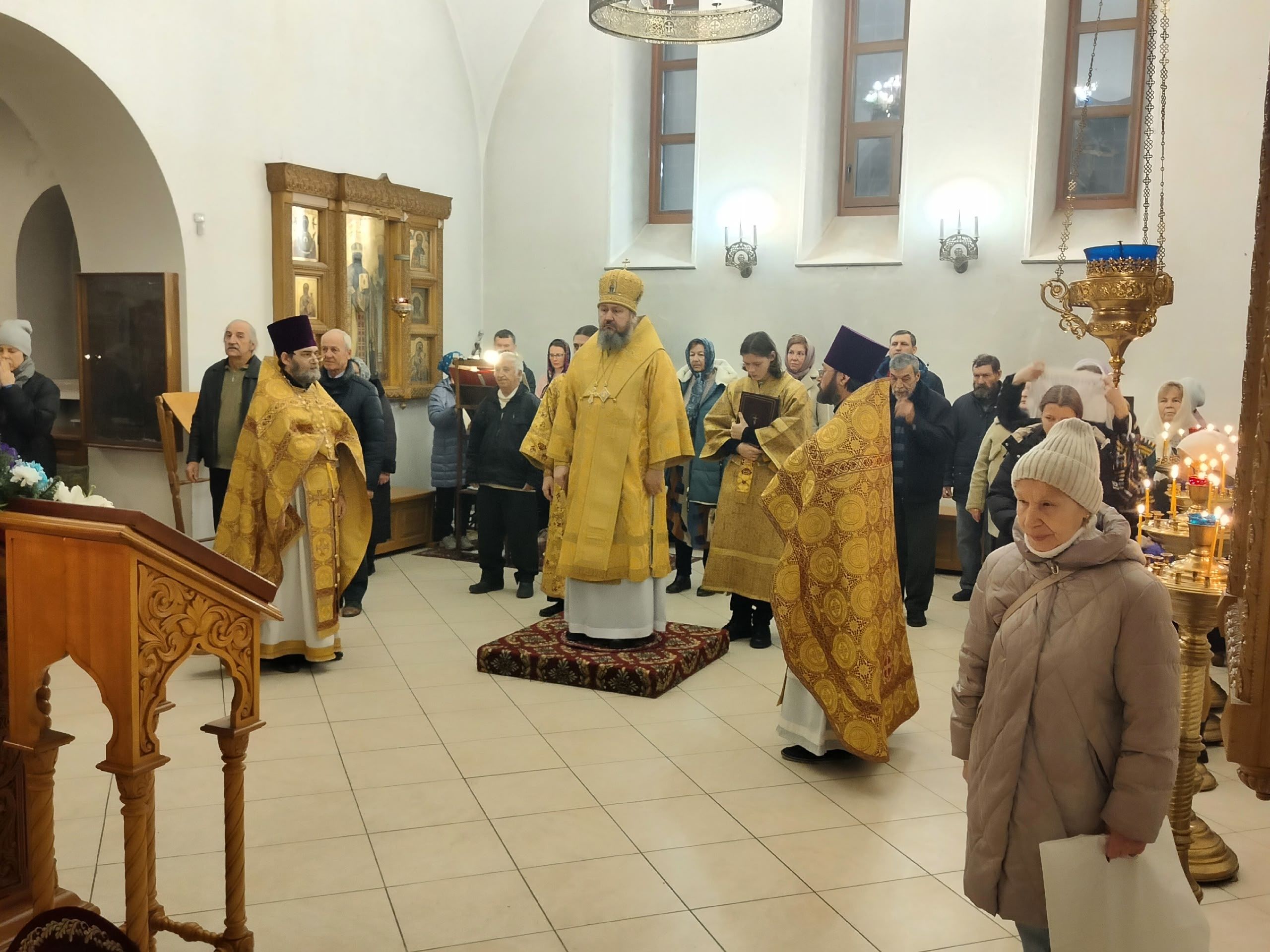Епископ Варфоломей совершил Божественную литургию в Свято-Троицком кафедральном соборе