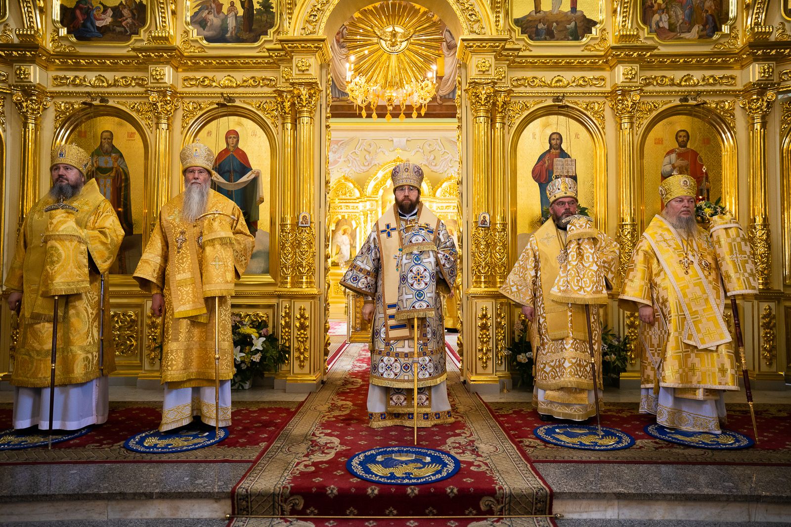 Епископ Варфоломей принял участие  в соборном архиерейском богослужении в Покровском соборе г. Саратова
