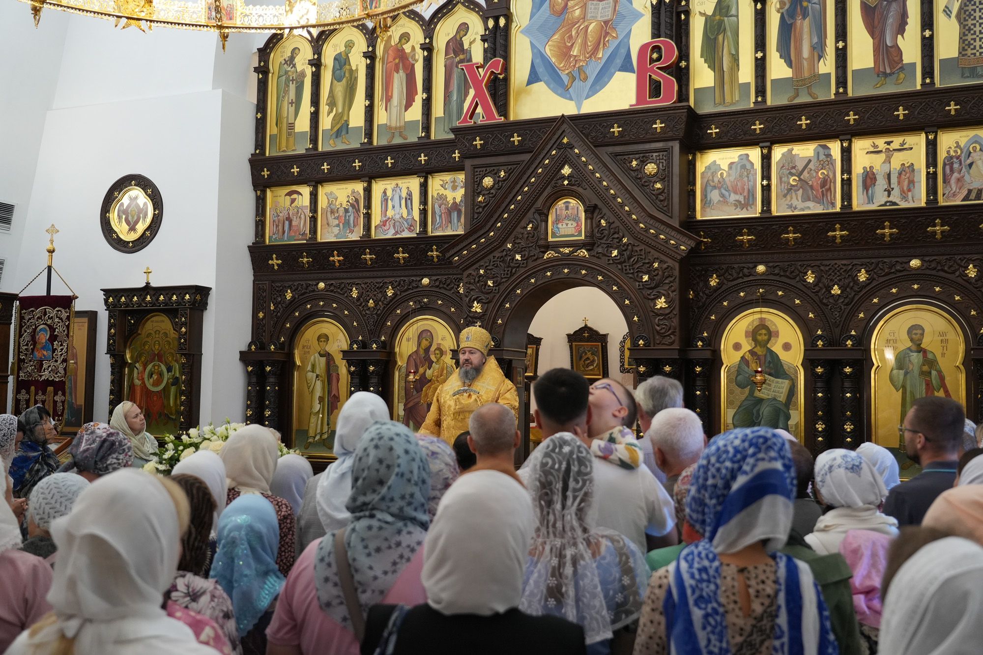 Епископ Варфоломей совершил Божественную литургию в храме Рождества Христова г. Балаково