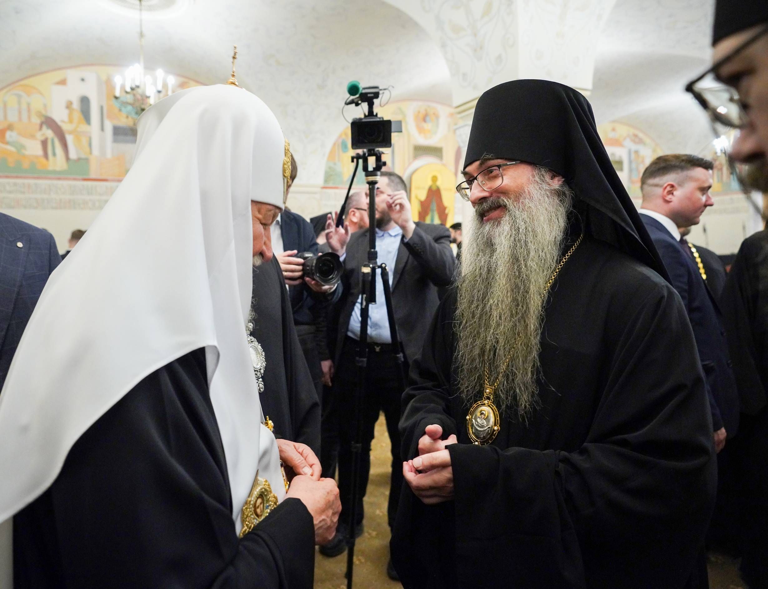 Епископ Балаковский и Николаевский Иннокентий в день святых Мефодия и Кирилла принял участие в праздничном богослужении в Храме Христа Спасителя
