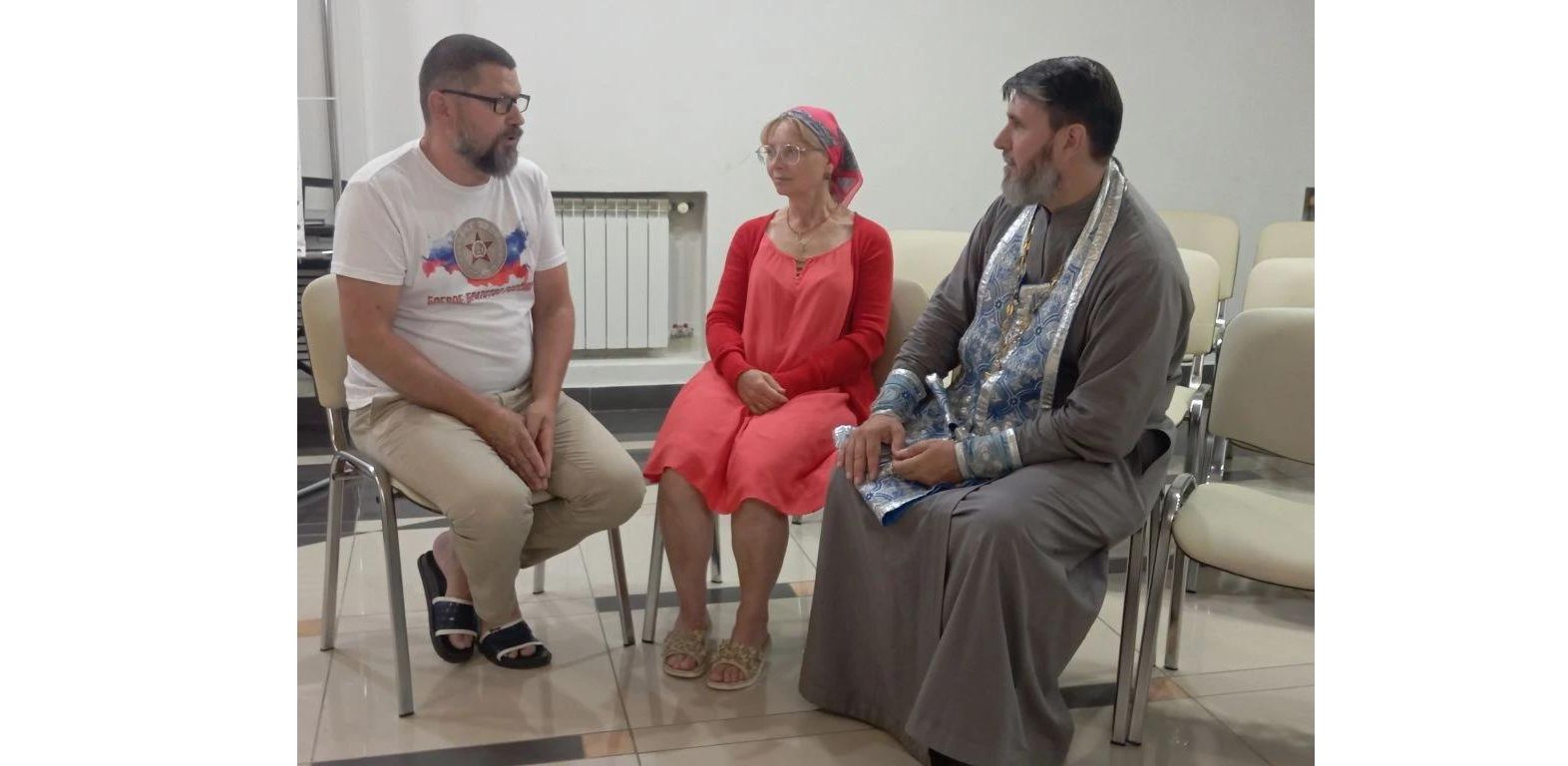 Клирик храма Рождества Христова г. Балаково посетил реабилитационный центр «Волга»