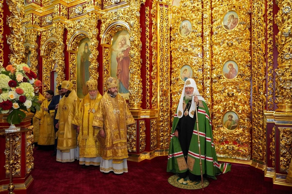 Патриаршая проповедь после Литургии в храме благоверного князя Александра Невского